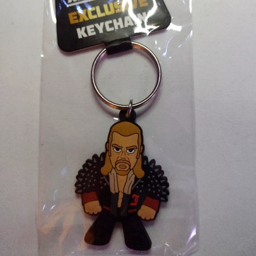 All Elite Crate Exclusive Chris Jericho Micro Brawler Keychain AEW JAS WWE WCW
